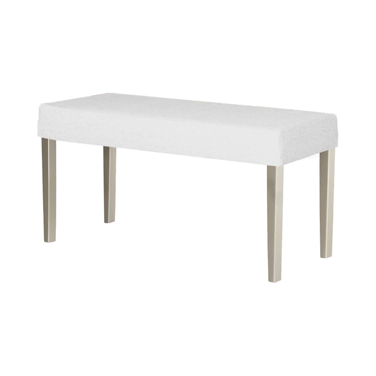 Comedor 4 Puestos Line Eurolino Blanco, Champaña 2 Sillas + Butaca - Image 4