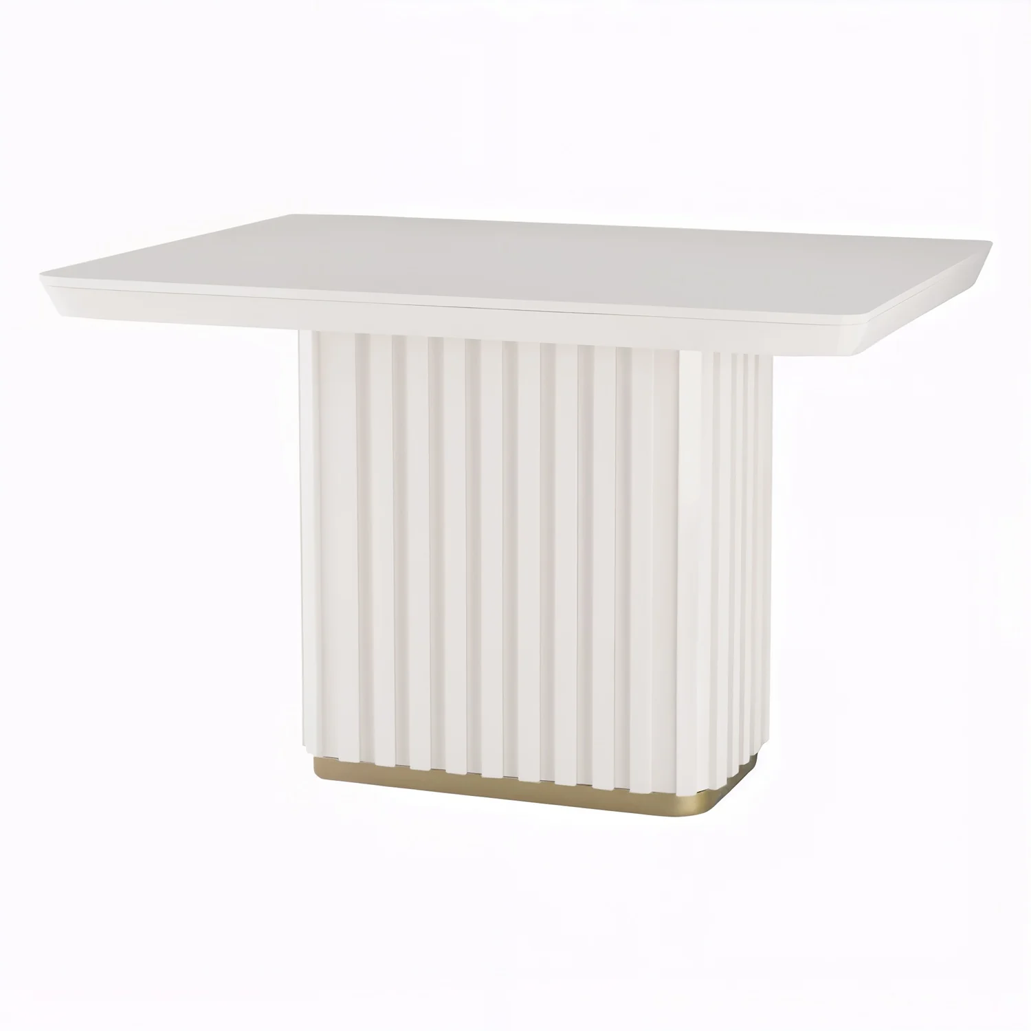 Comedor 4 Puestos Nicole Lino Touch Almendra, Impetu Beige, Off White - Image 3