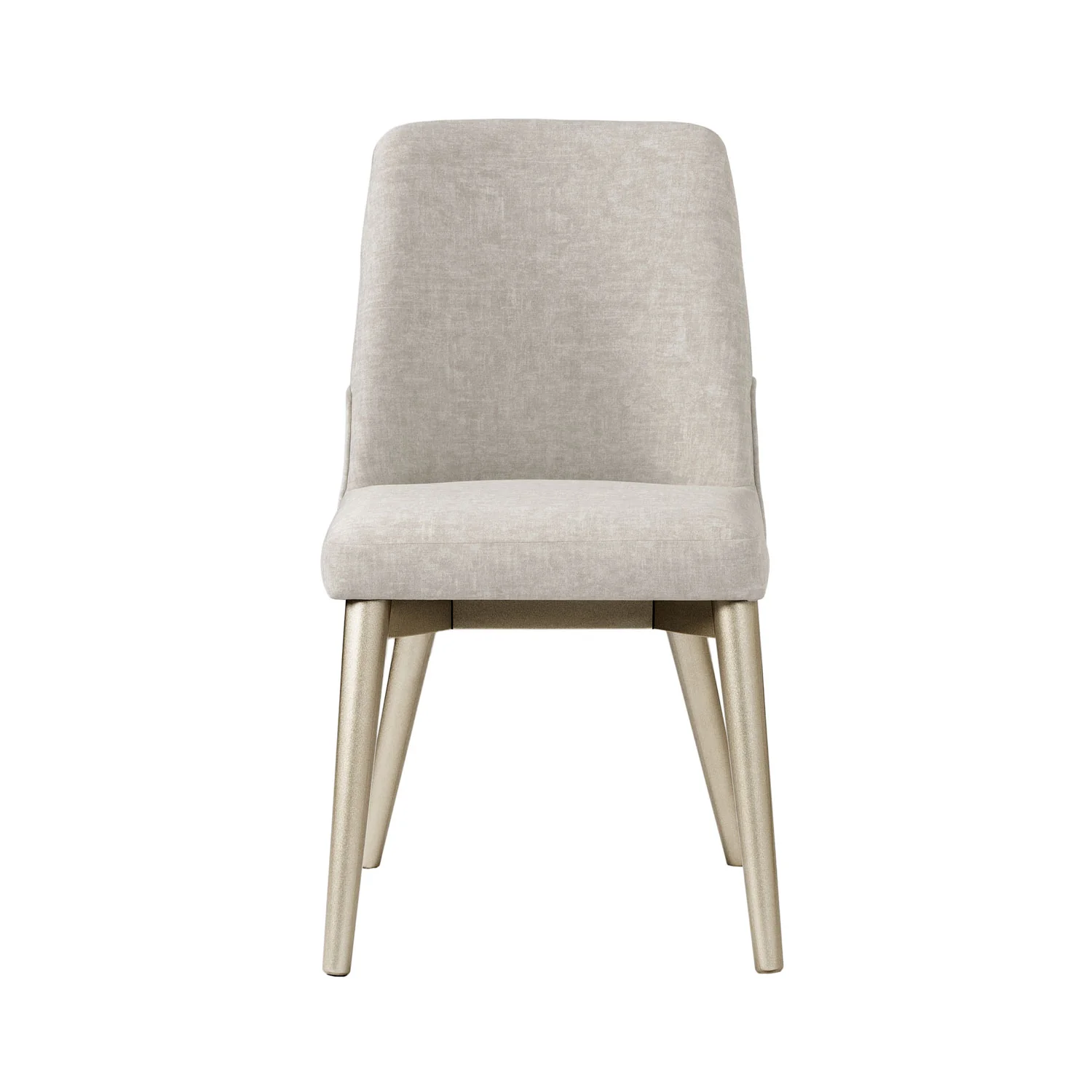 Comedor 6 Puestos Bonn Velvet Idilio Beige, Champaña - Image 3