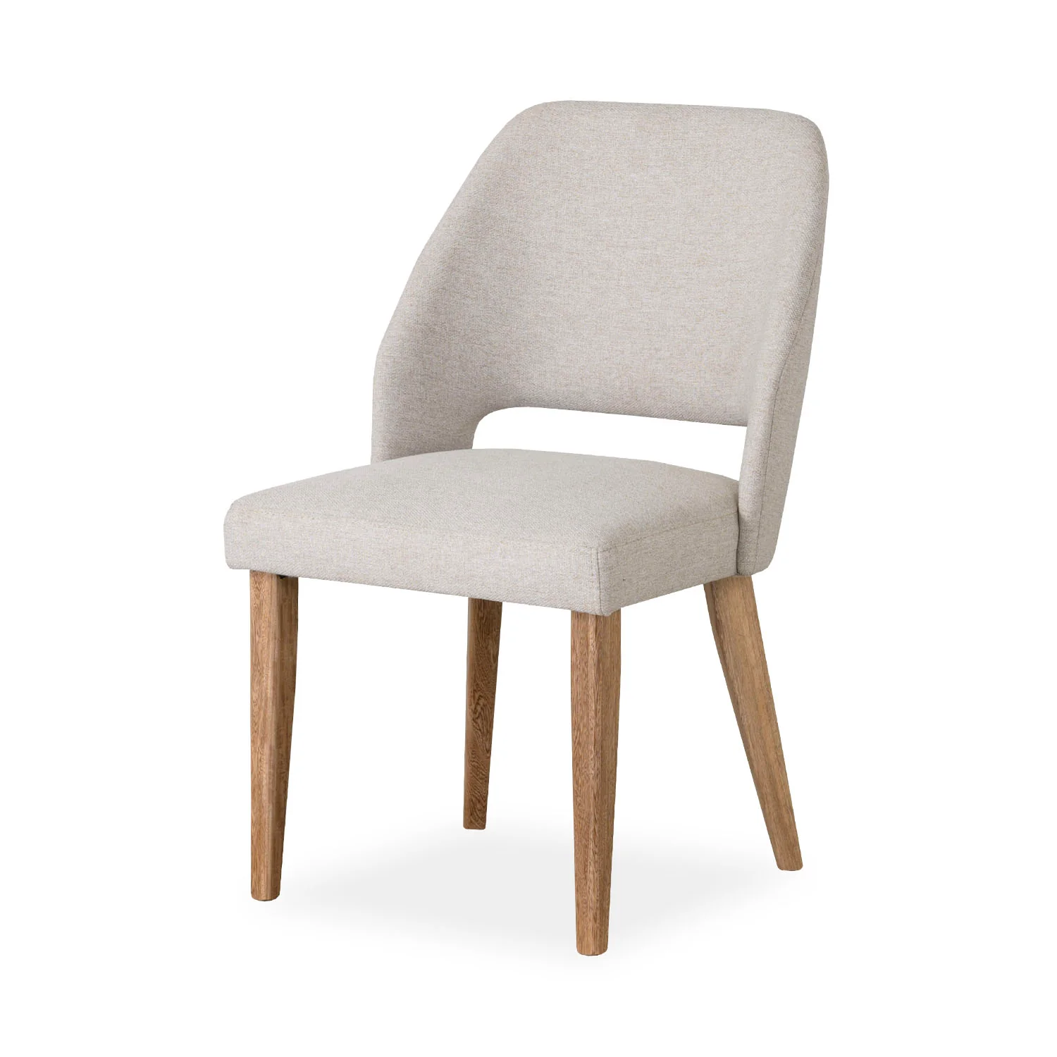 Comedor 6 Puestos Camille Lino Verona Beige, Cubierta Natural - Image 3