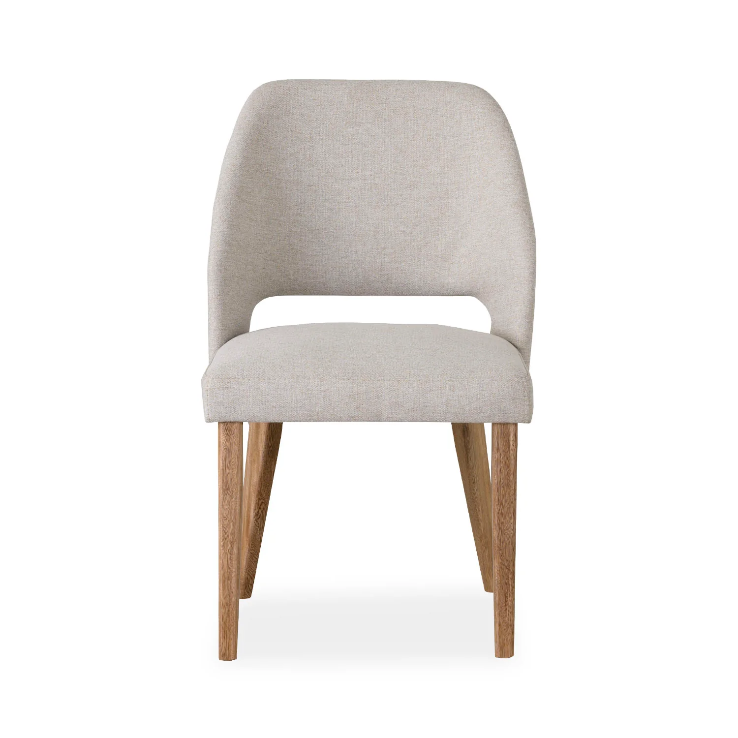 Comedor 6 Puestos Camille Lino Verona Beige, Cubierta Natural - Image 5
