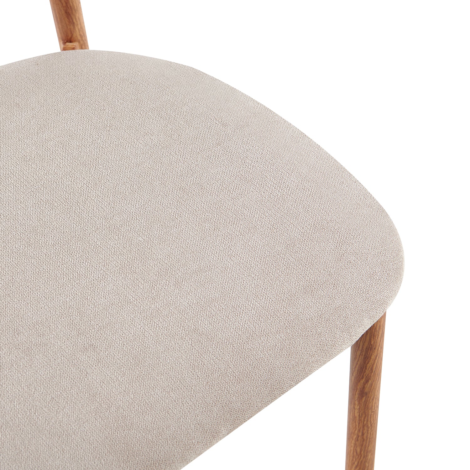 Comedor 6 Puestos Dousty Beige, Natural - Image 10