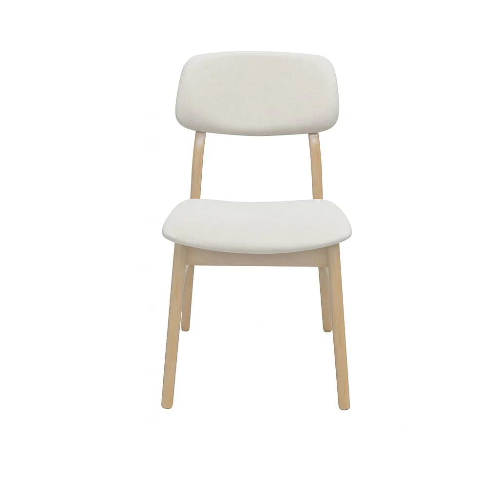 Comedor 6 Puestos Gales Velvet Beige, Natural - Image 3