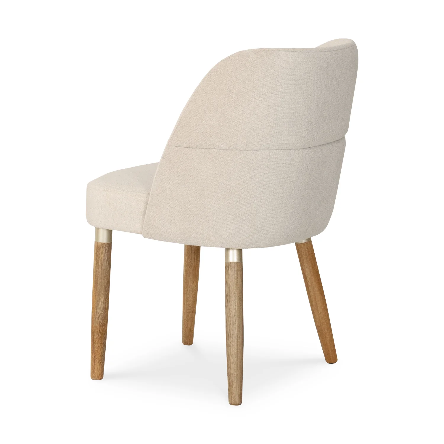 Comedor 6 Puestos Nicole Velvet Impetu Beige, Natural - Image 5
