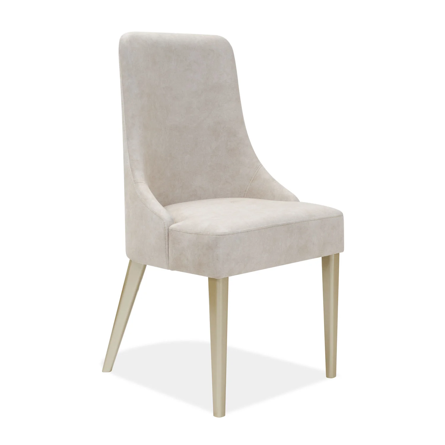 Comedor 6 Puestos Sevilla Velvet Zarem Ivory, Champaña Bpv - Image 10