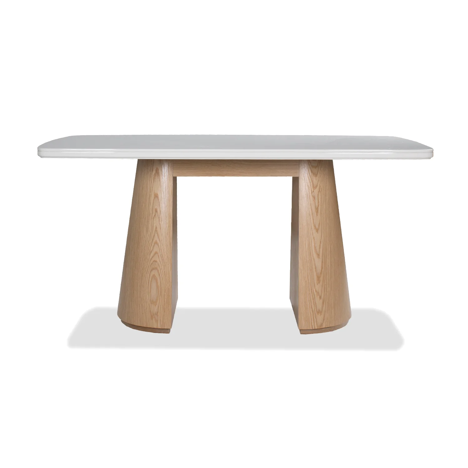 Comedor 6 Puestos Vicka Velvet Serena Crema, Natural - Image 6