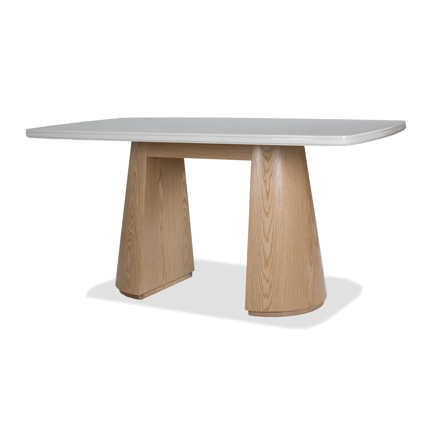 Comedor 6 Puestos Vicka Velvet Serena Crema, Natural - Image 7
