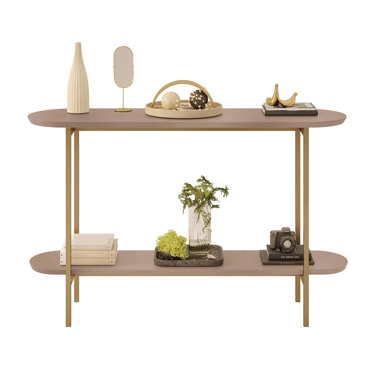 Consola Charlot 136X83 Taupe - Image 3