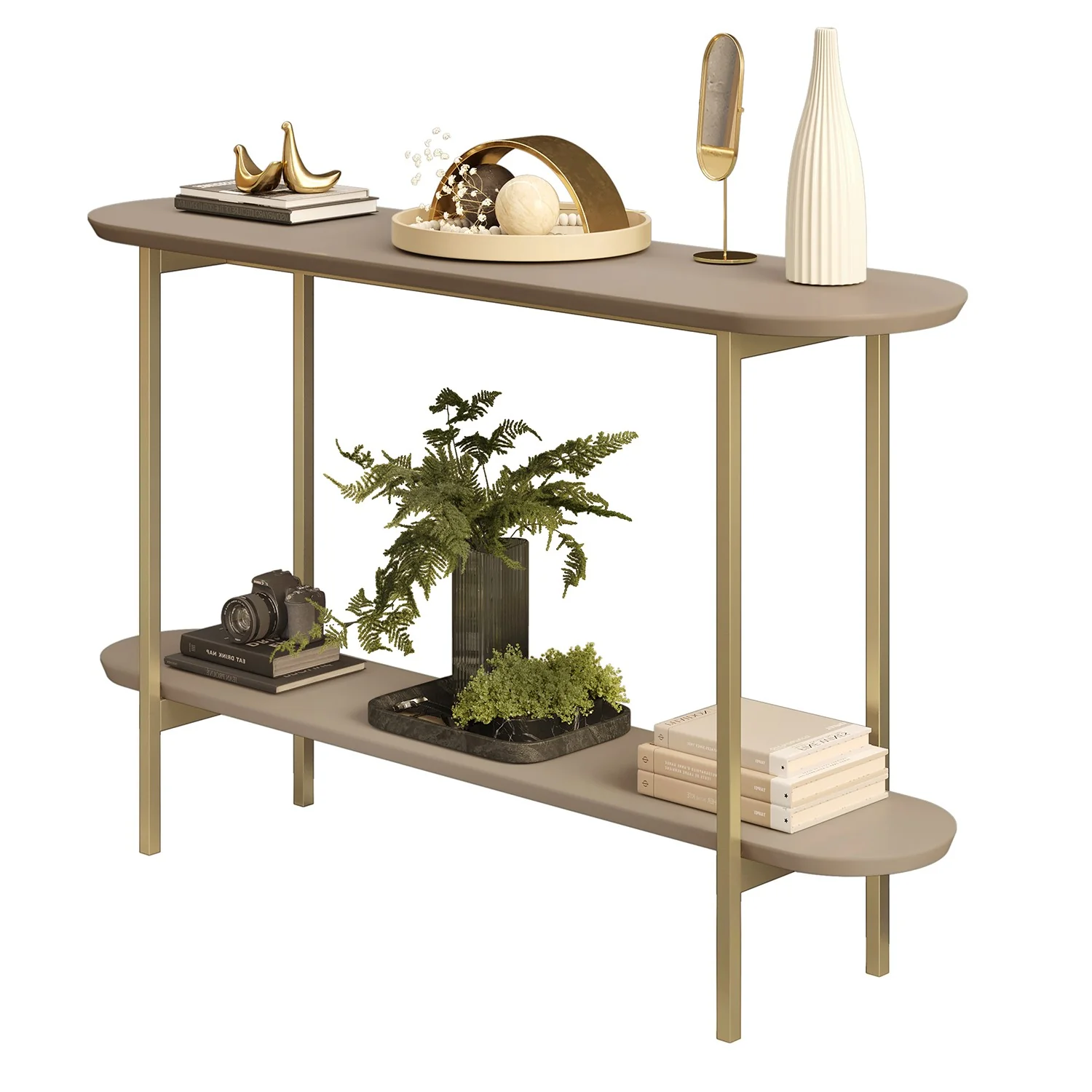 Consola Charlot 136X83 Taupe - Image 4