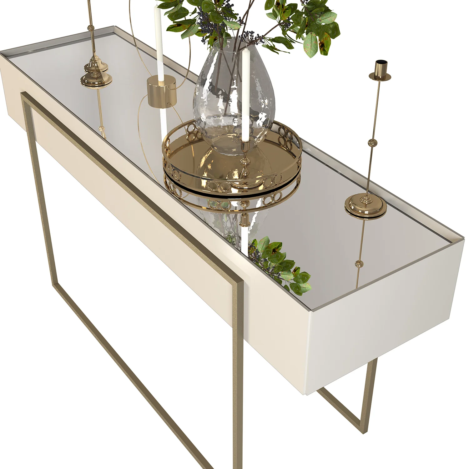 Consola Loft  Off White, Champaña B - Image 4