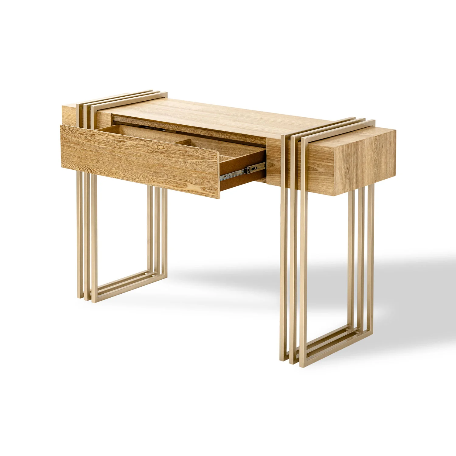 Consola Manhattan Natural, Champaña Premium - Image 3