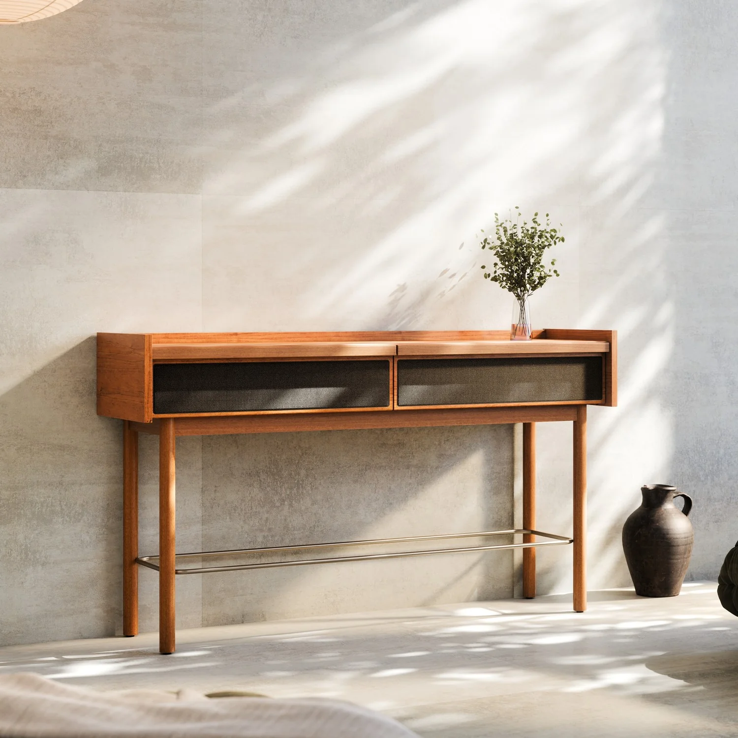 Consola Zoe Natural Malla 81X140X39 - Image 2