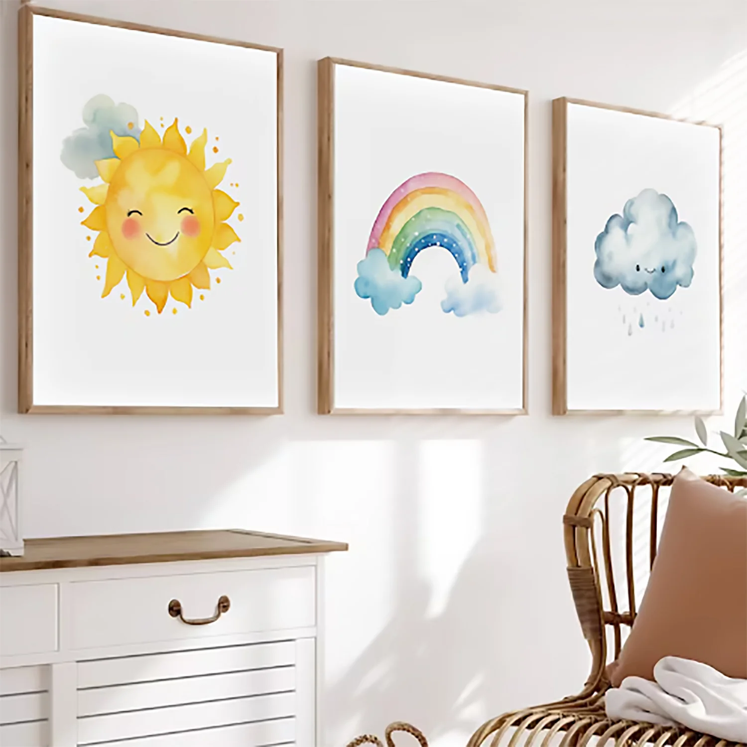 Cuadro Infantil 120X60 Sky Setx3 - Image 2