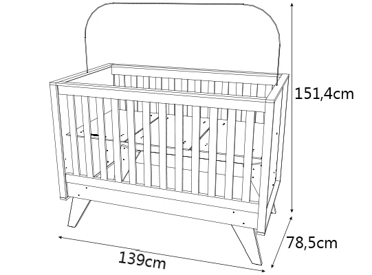 Cuna Buxy Blanco, Natural - Image 8