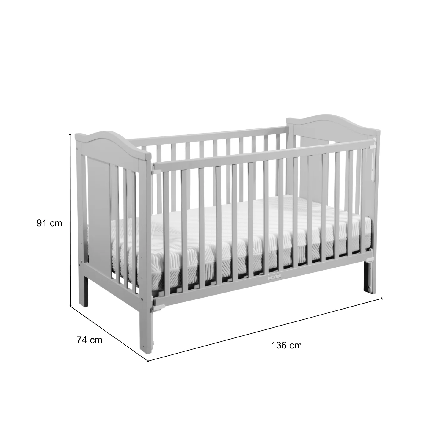 Cuna Capry Gris - Image 3