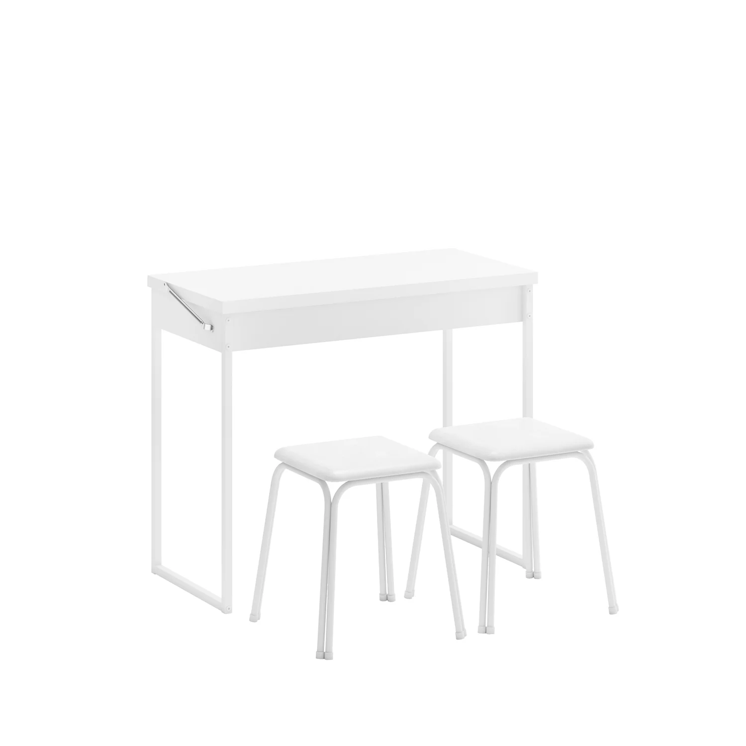 Escritorio 92X76X44 Canes Blanco Plegable - Image 3