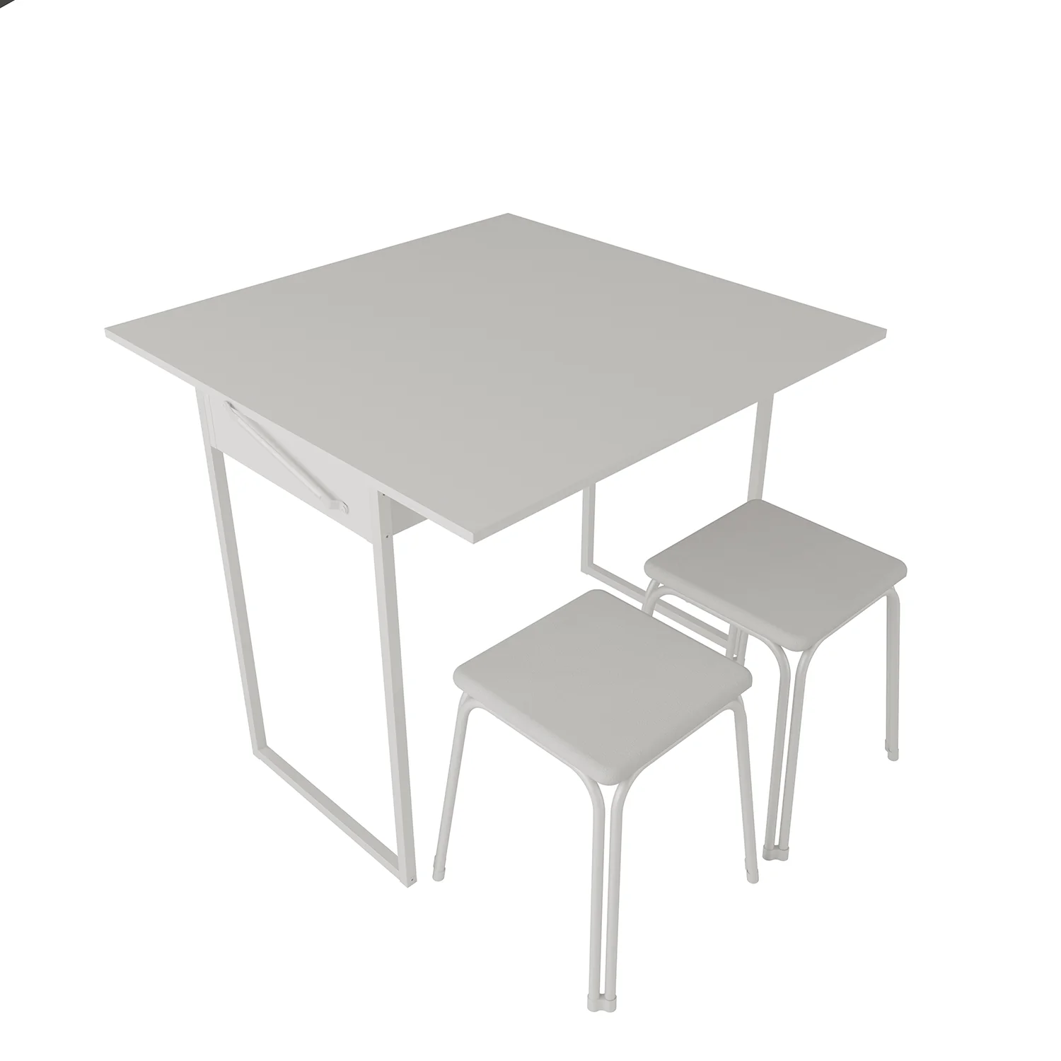Escritorio 92X76X44 Canes Blanco Plegable - Image 4