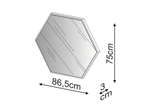 Espejo Axxis Blanco - Image 4