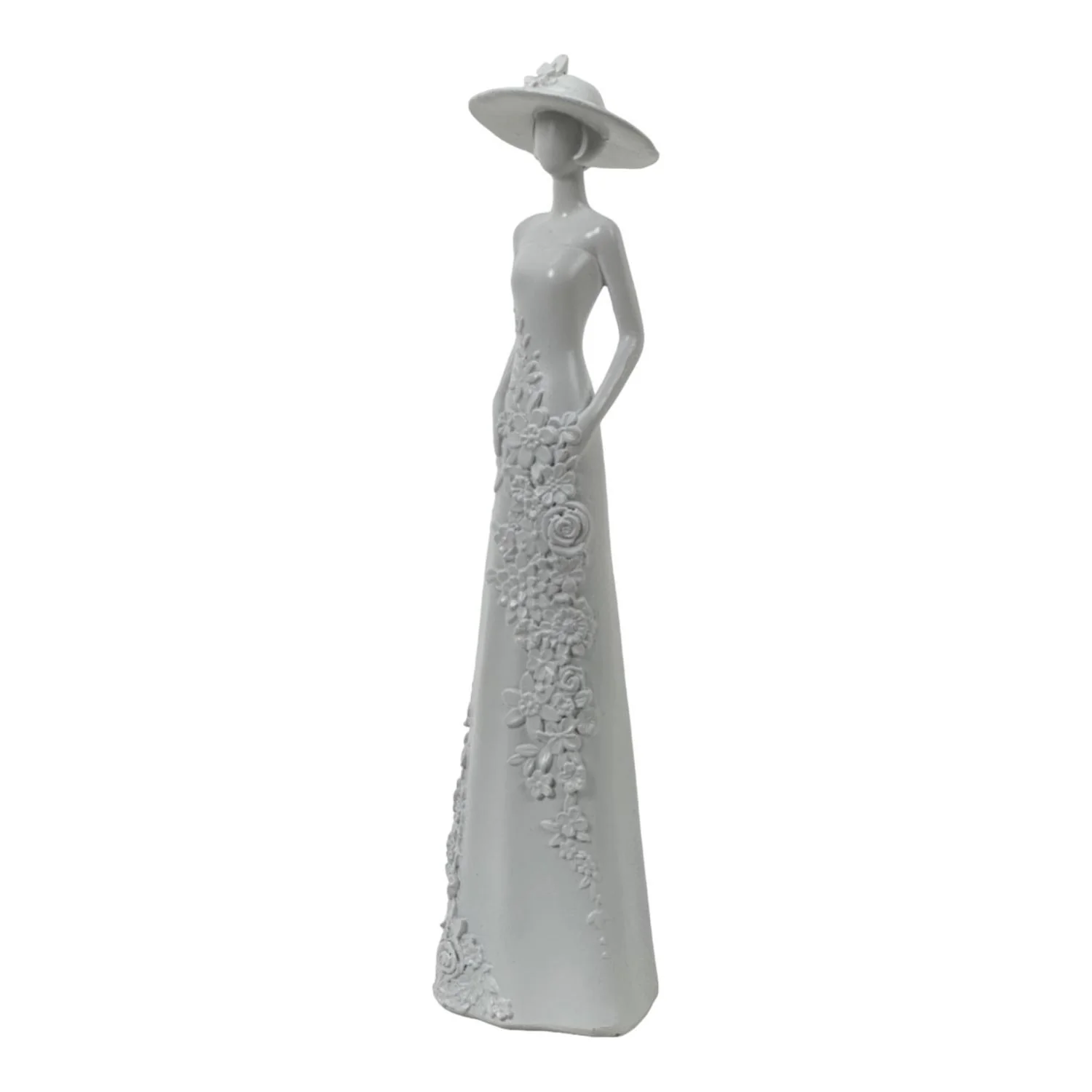 Figura 10.5X9X39 Blanc Mujer Vestid F243