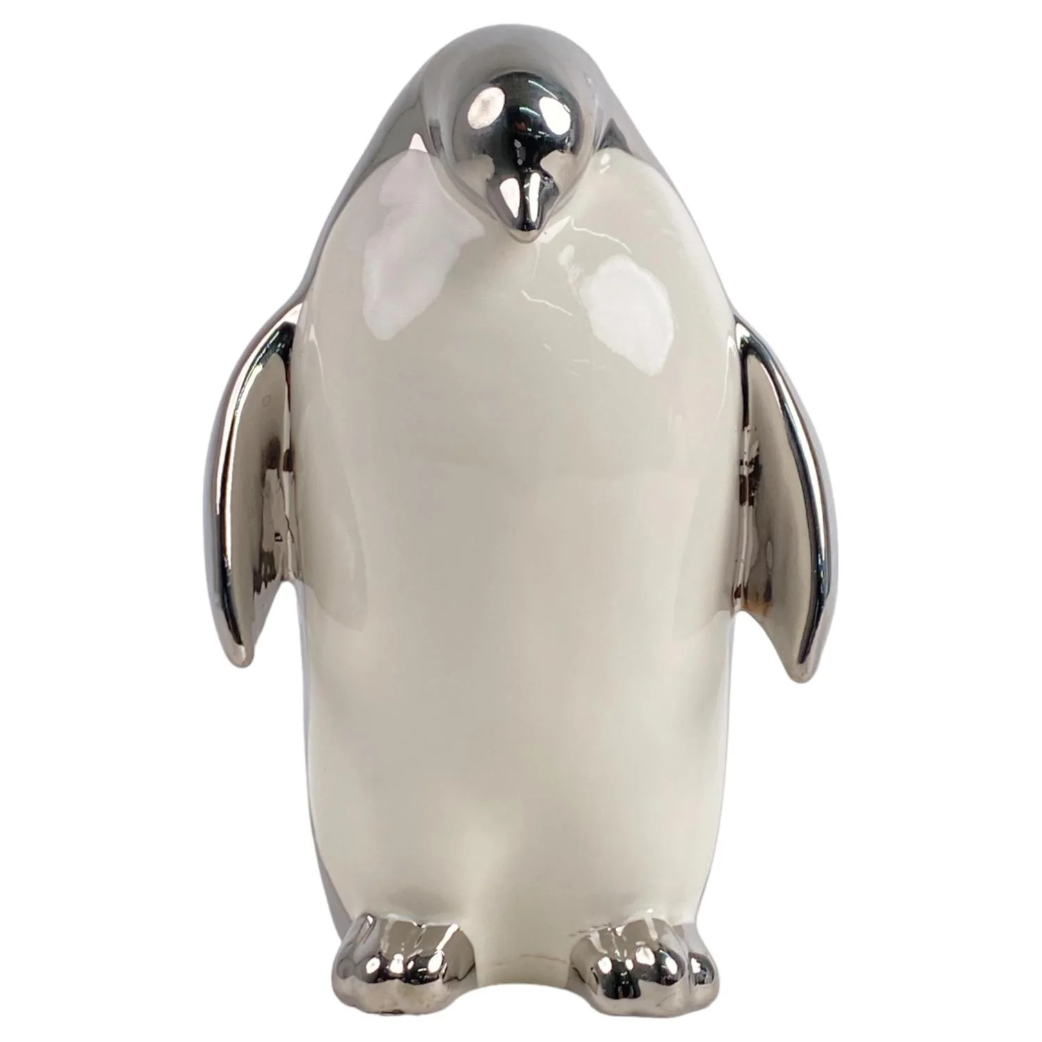 Figura 10.8X10X14.6 Pingüino Plata F243 - Image 3