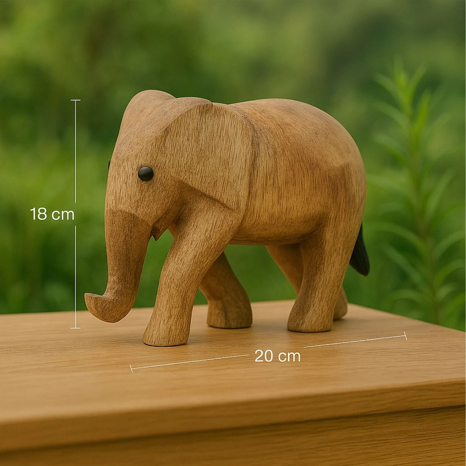 Figura 18X20  Natural Elefante - Image 4