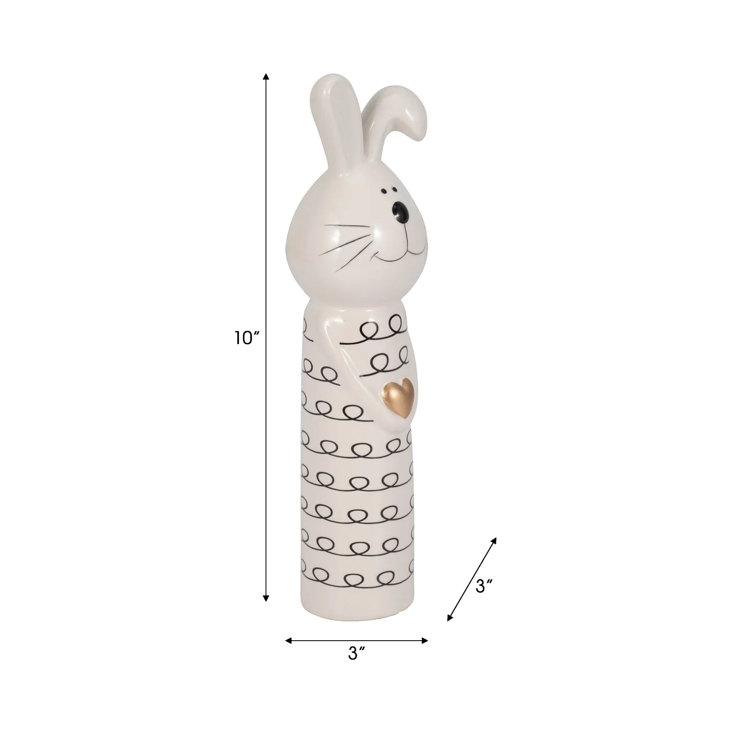 Figura 25X7X7 Beige Conejo Lv25 - Image 7