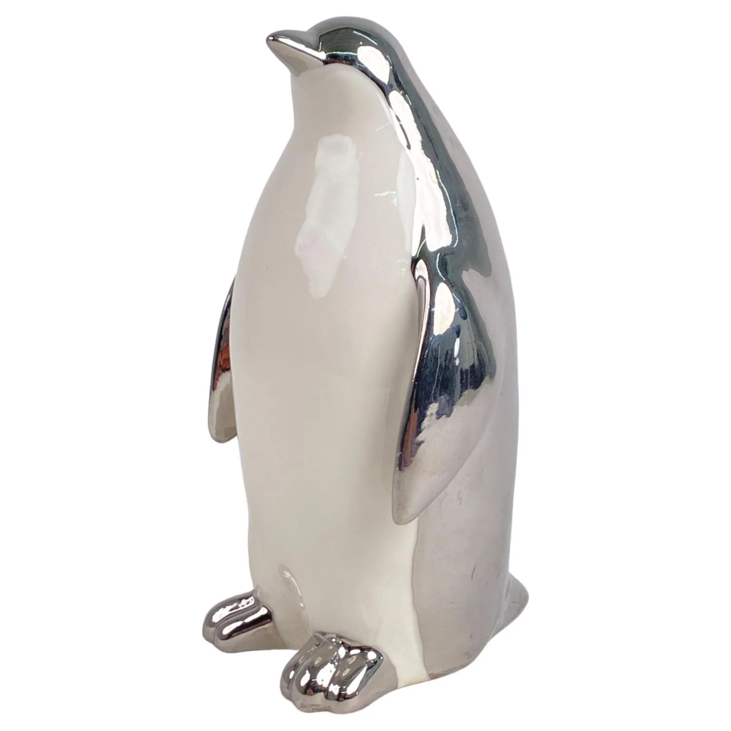 Figura 9X9X16.5 Pingüino Plata F243 - Image 3