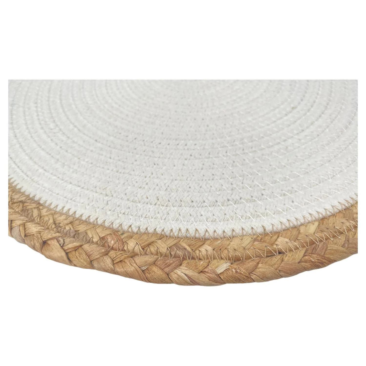 Individual 38X38 Blanco Trenzado  F243 - Image 3