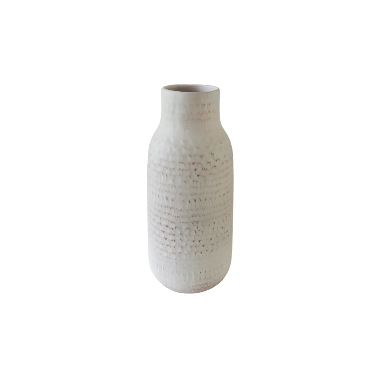 Jarron 15.5X34Cm Beige Rustik