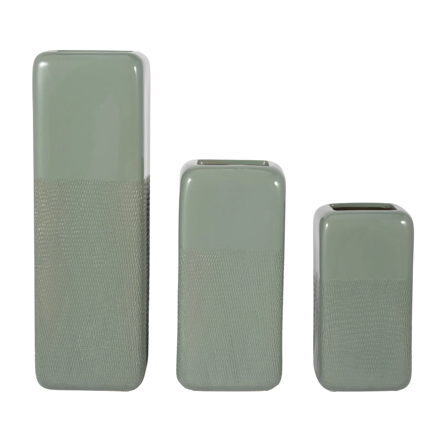 Jarron 45X15X15 Verde Lv25 - Image 4