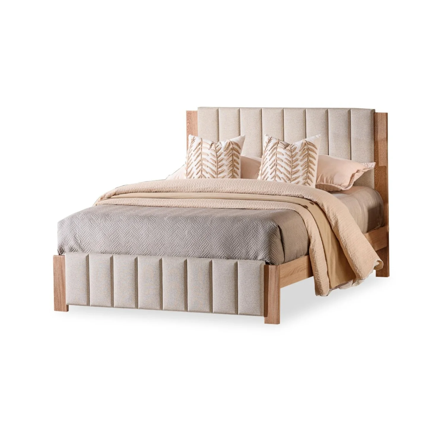 Juego de Alcoba Doble Nepal Beige, Natural
