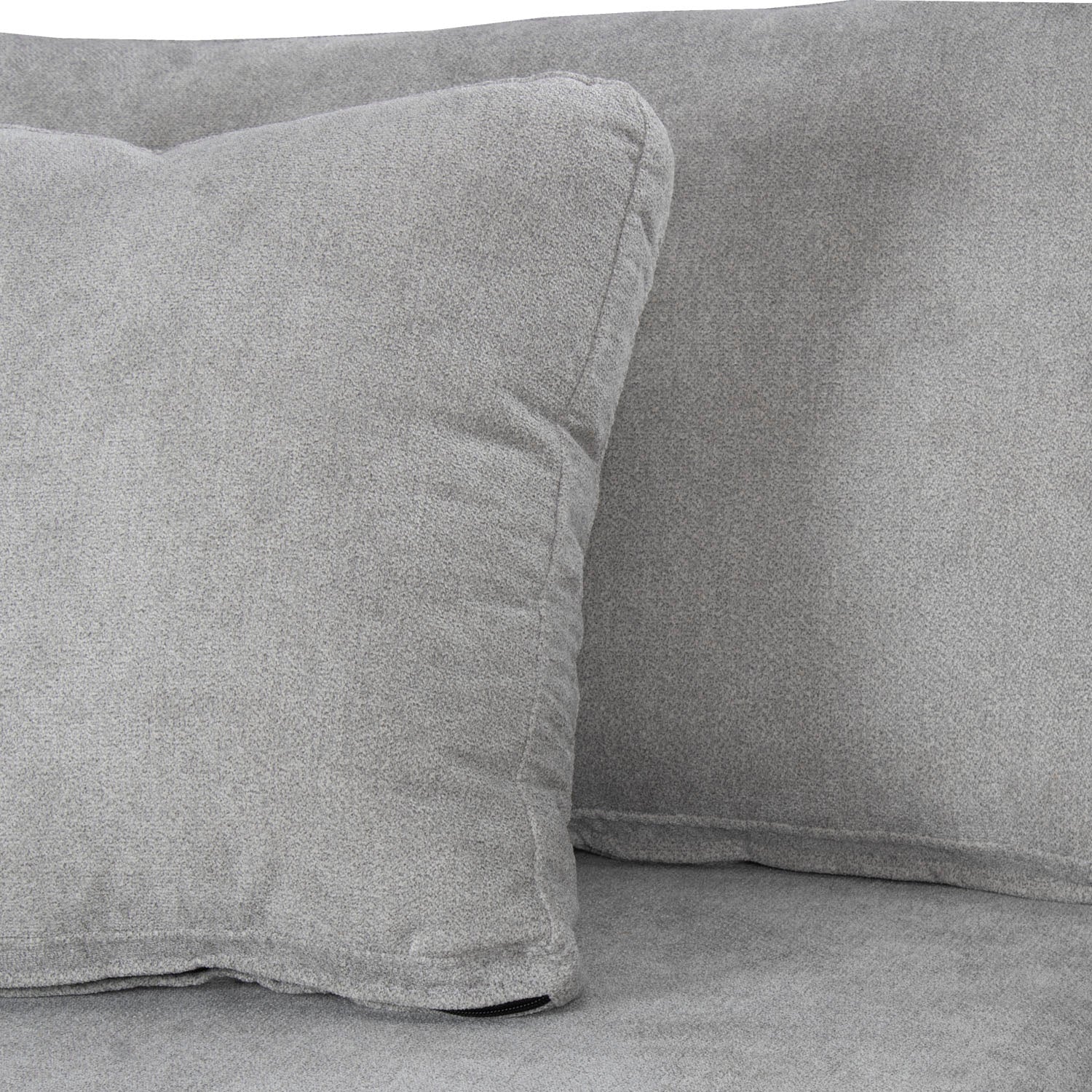 Juego de Sala Creta Velvet Impetu Plata, Negro 240 Mts - Image 3