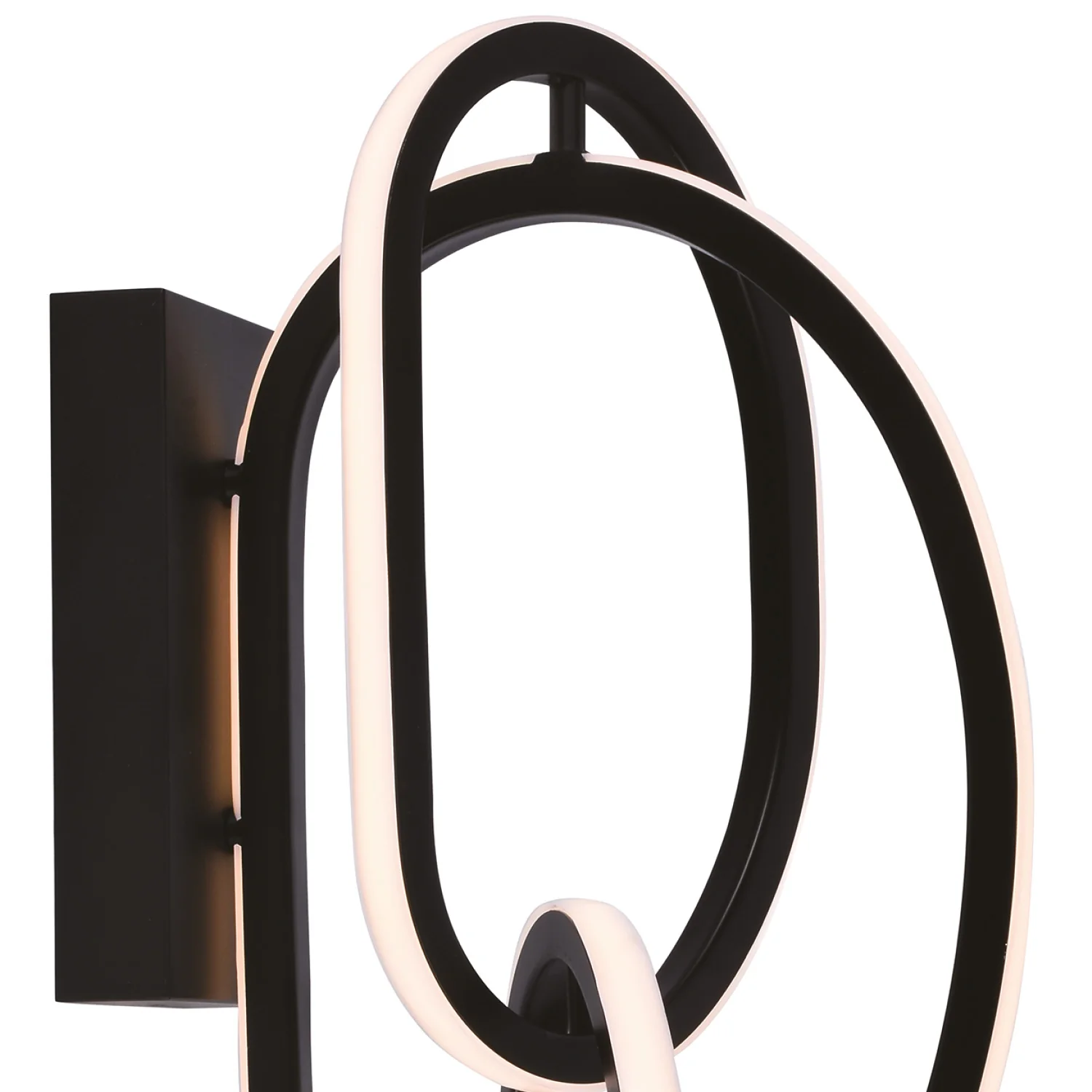 Lampara De Techo 16X50  Led Look Negra - Image 3