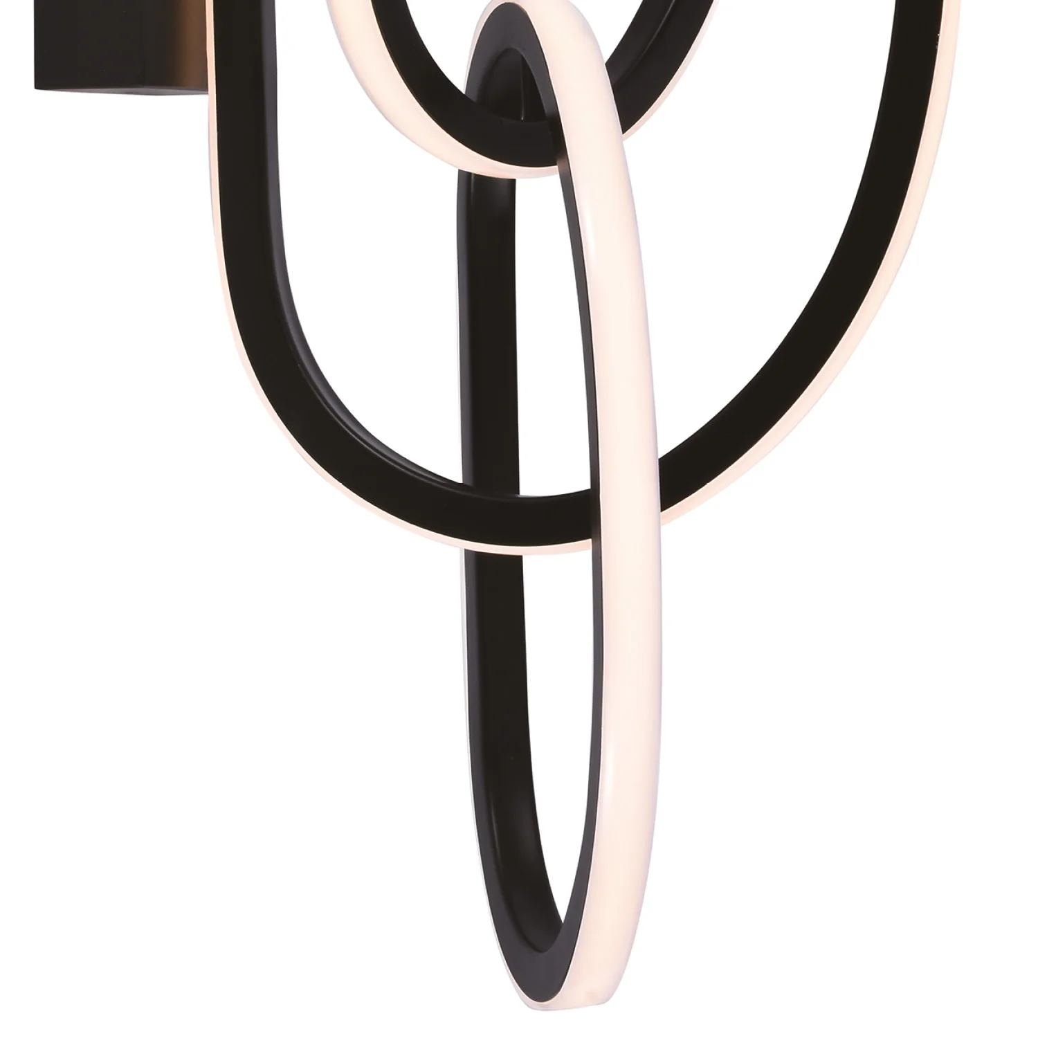 Lampara De Techo 16X50  Led Look Negra - Image 4