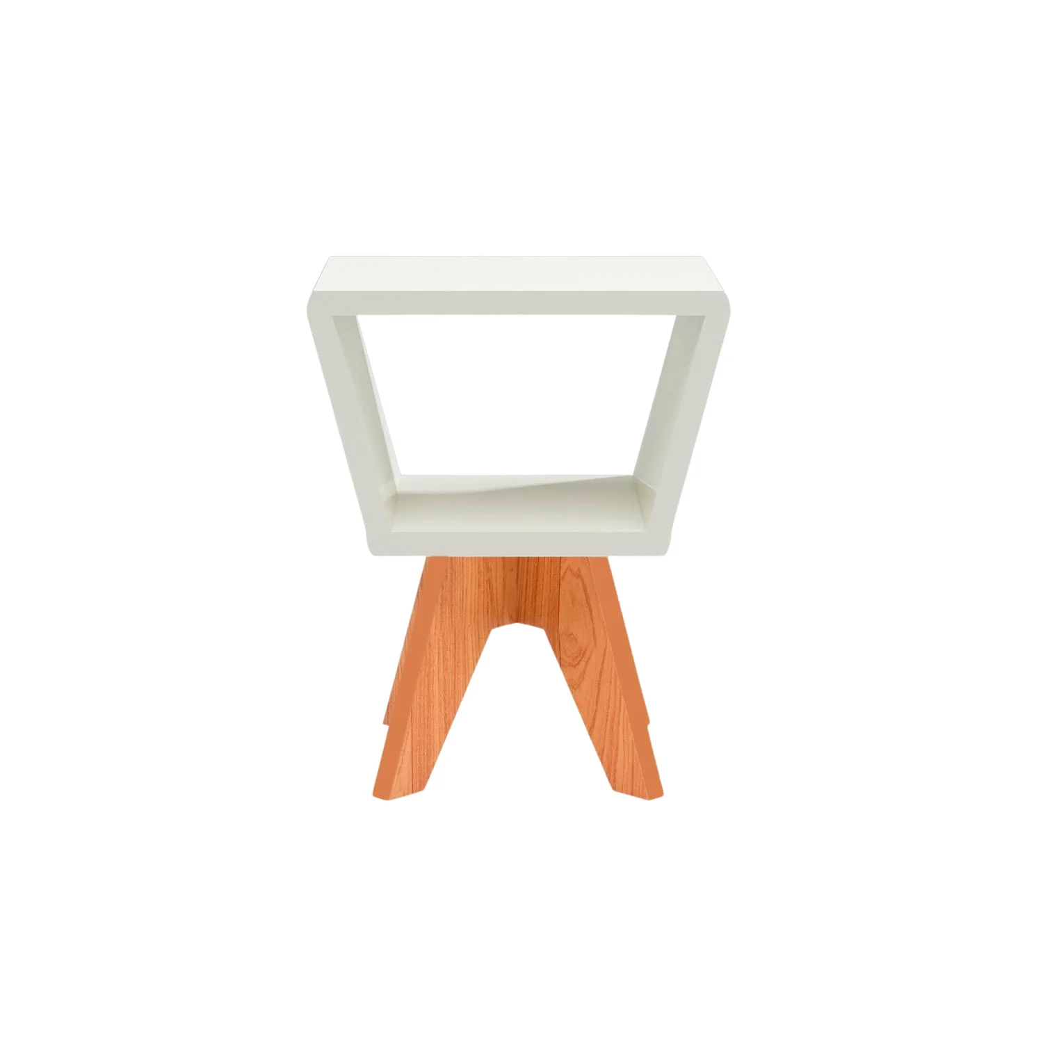 Mesa Auxiliar 43X57X30 Ari Off White, Natural