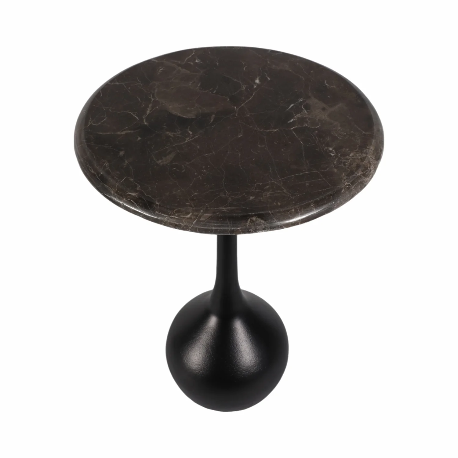 Mesa Auxiliar Dora Negro, Marmol 50X38 Lv25 - Image 2