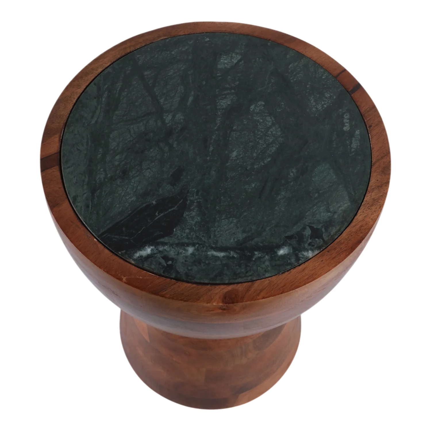 Mesa Auxiliar Emmi Verde, Natural 45X33 Lv25 - Image 4