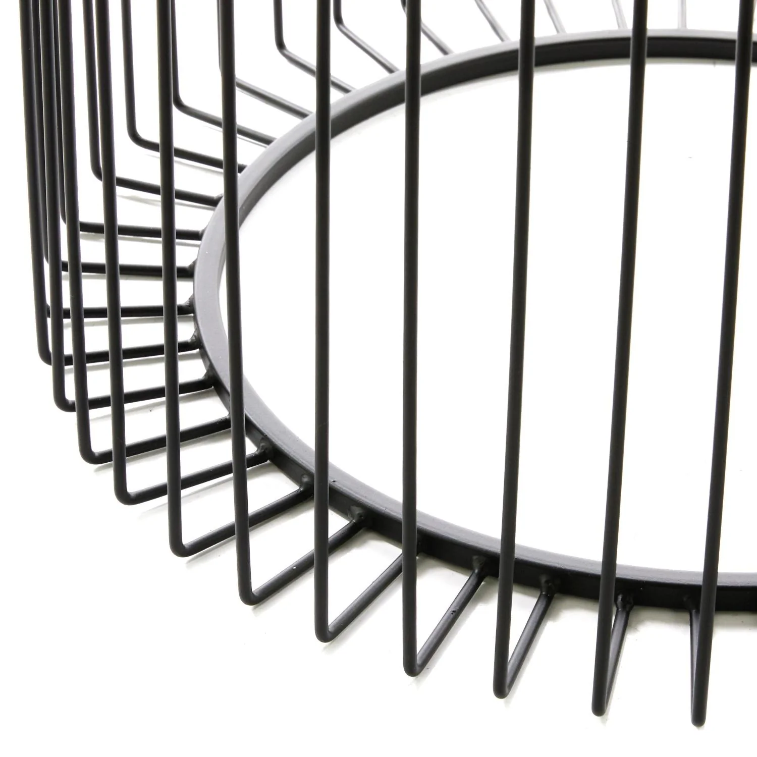 Mesa Auxiliar Fler 50X50X48 Negro Metal - Image 4