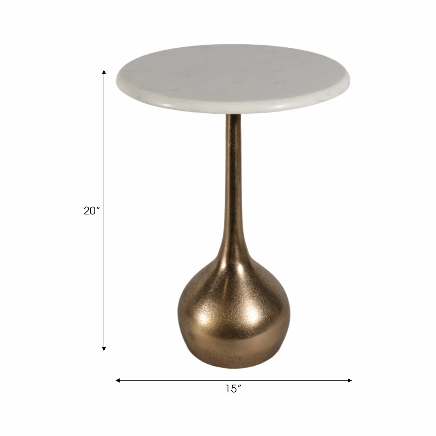 Mesa Auxiliar Olive Marmol 50X38 Lv25 - Image 6