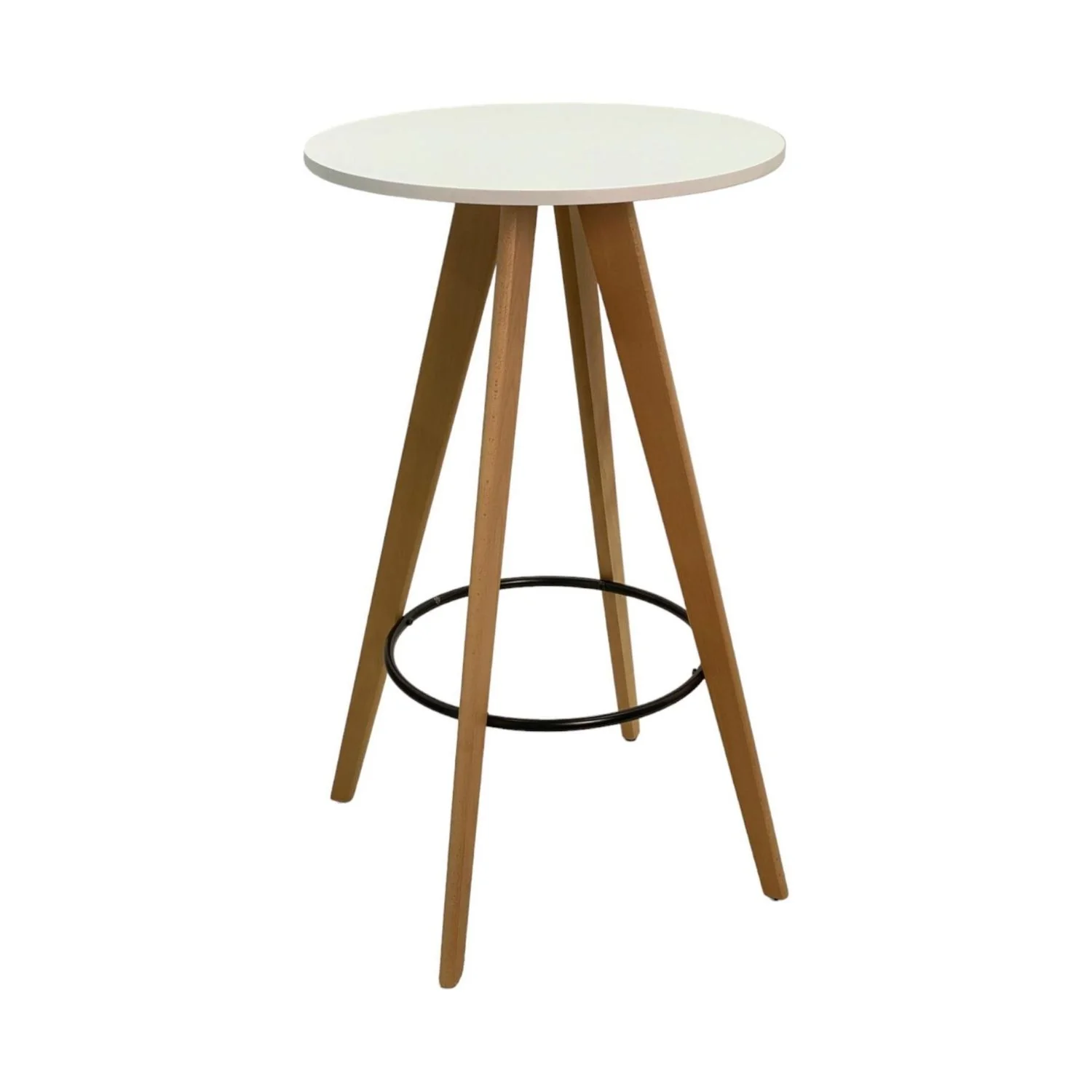 Mesa Bar Bari 60X60X120 Blanca