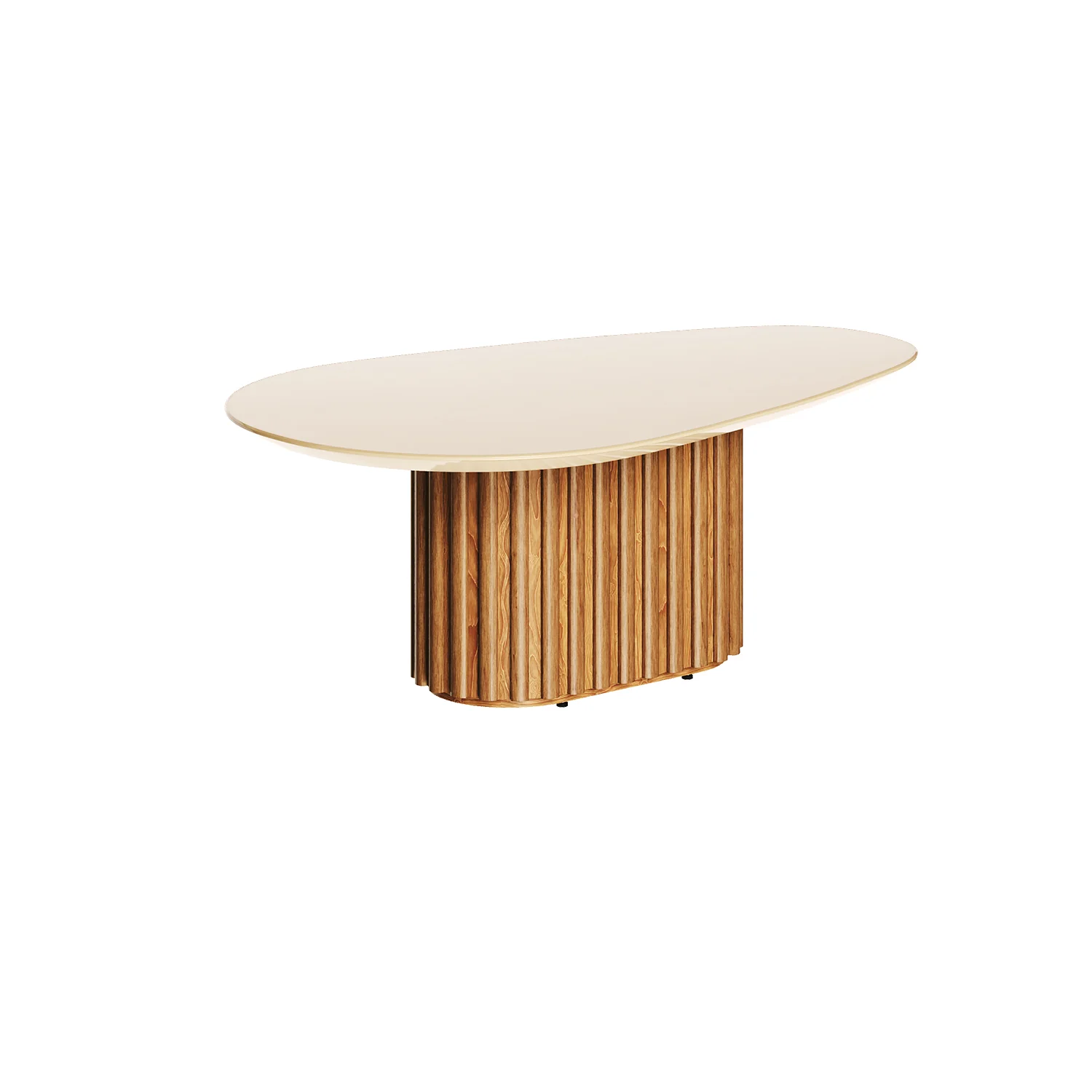 Mesa Centro Vera Natural, Off White 90X33X56 - Image 3