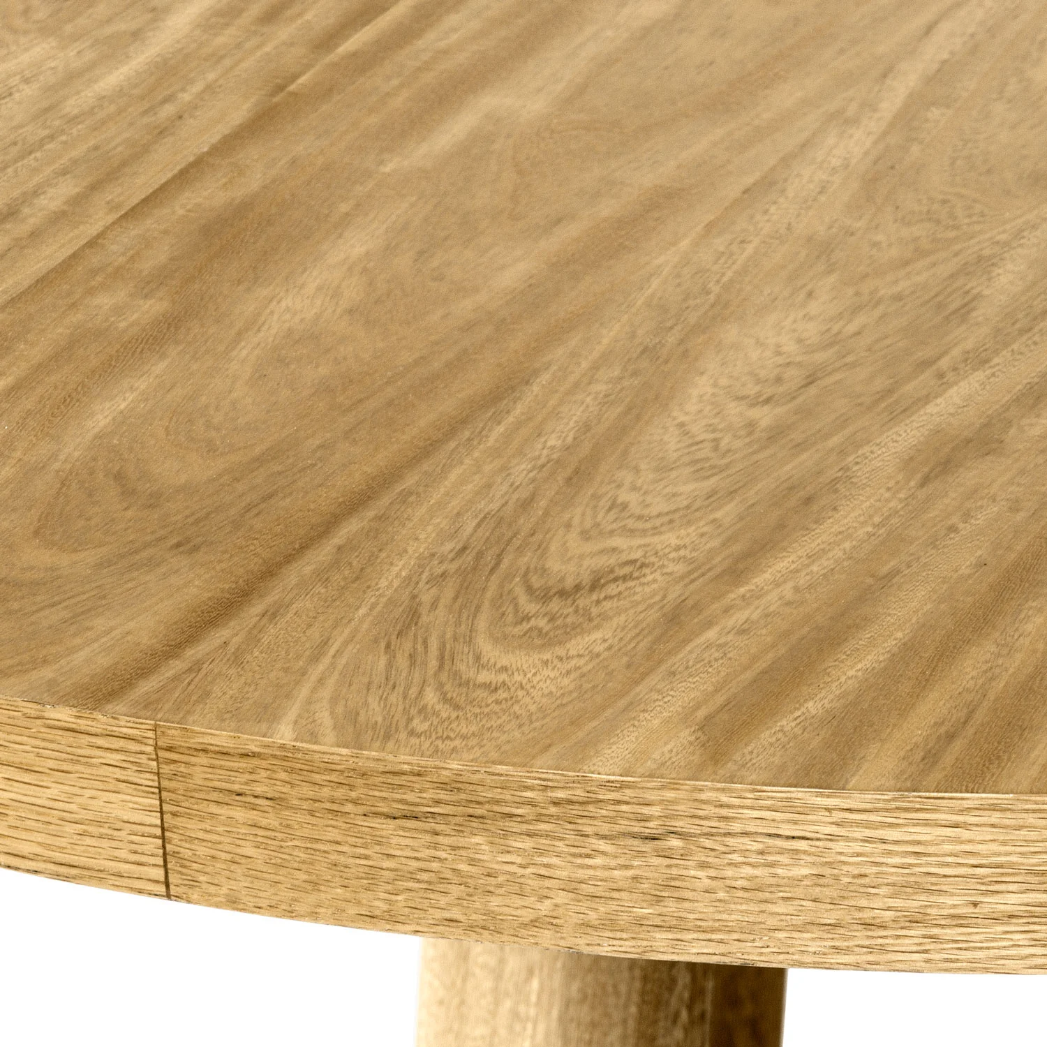 Mesa Comedor 4 Puestos Sabina Circular, Natural - Image 2