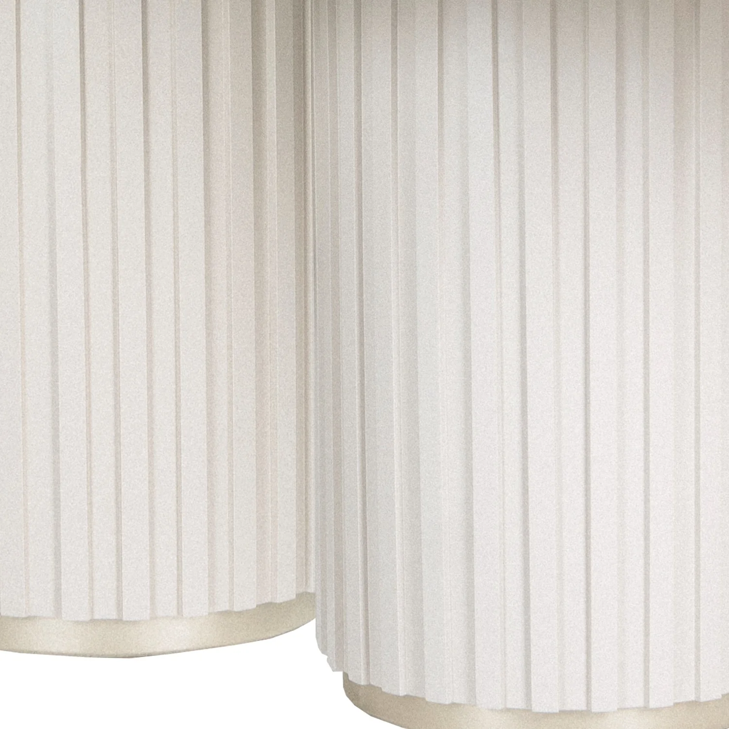 Mesa Comedor 6 Puestos Nicole Off White, Champaña, Base Para Vidrio - Image 3