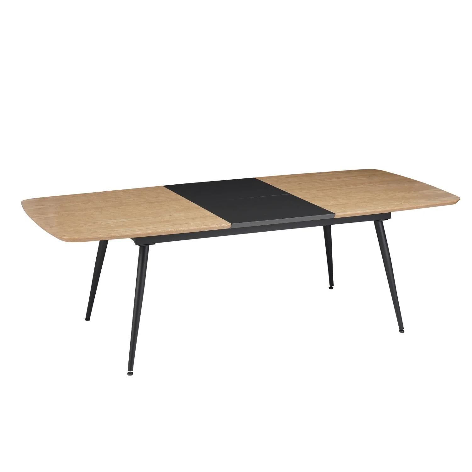 Mesa Comedor 6 Puestos Utah Negra Extensible - Image 4