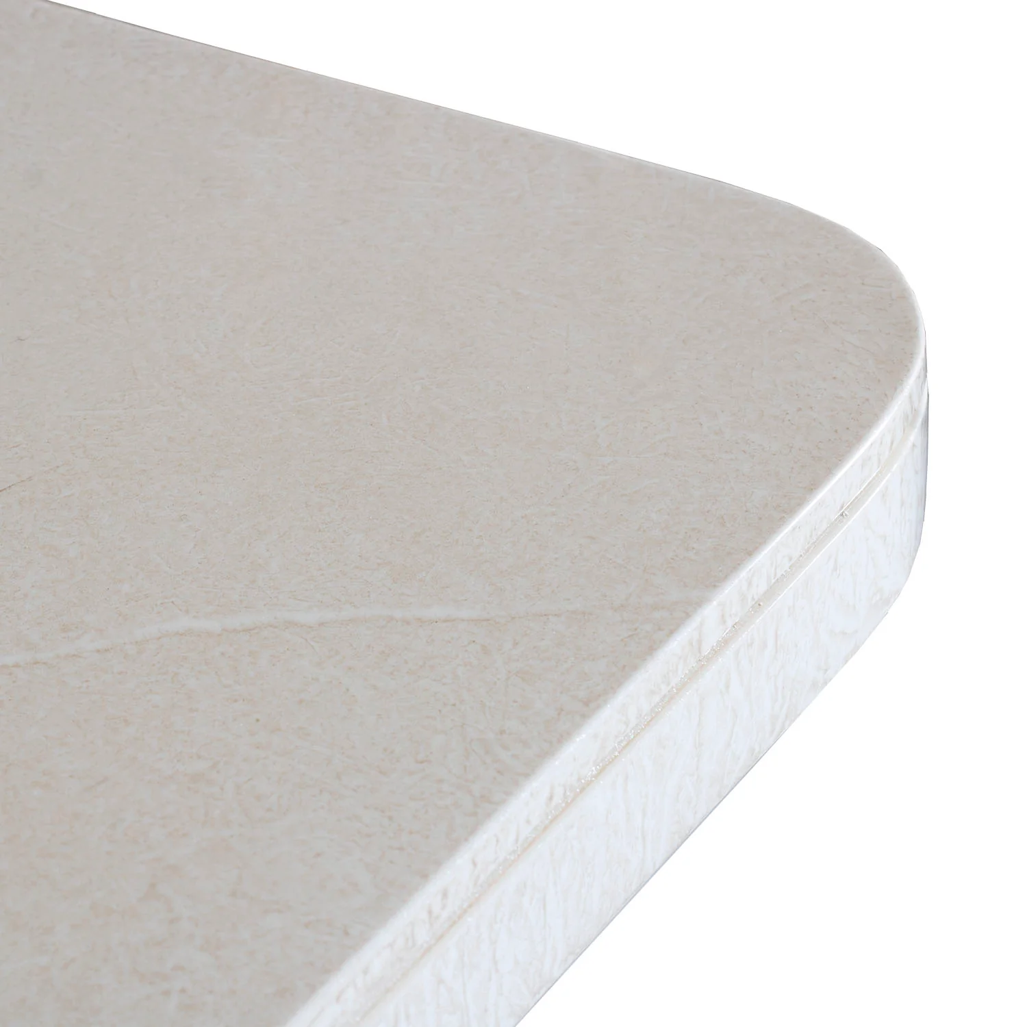 Mesa Comedor 8 Puestos Roma Blanco Perla, Champaña Marmolizado - Image 3