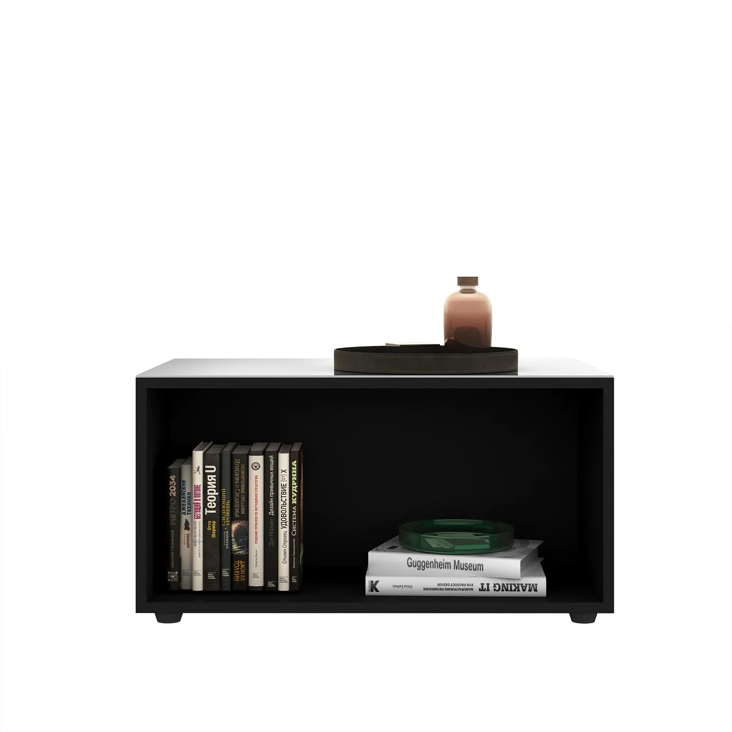 Mesa De Centro Auri Negro Gloss - Image 2
