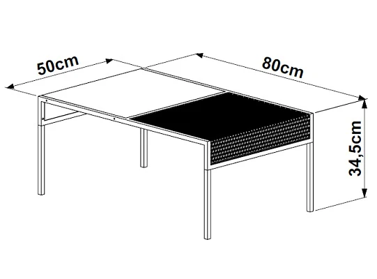 Mesa De Centro Jass Natural - Image 4