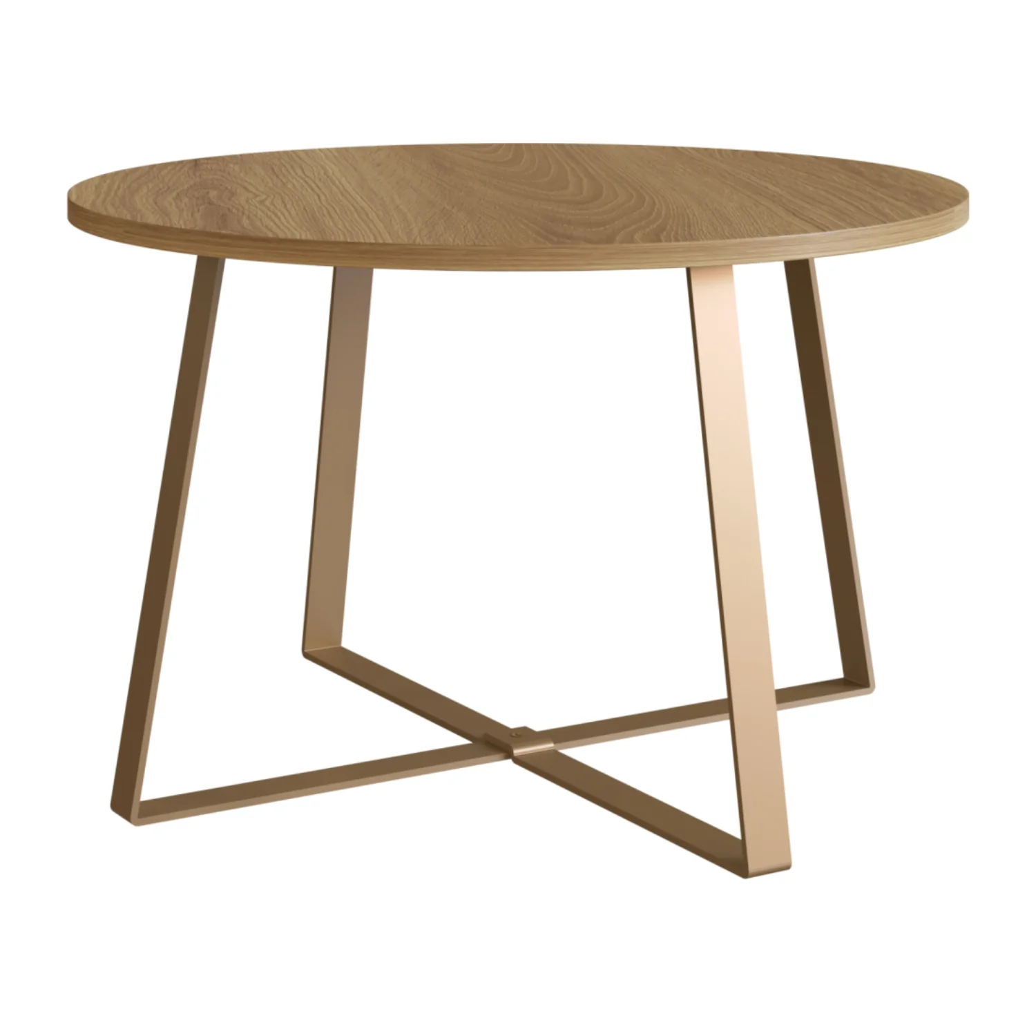 Mesa De Centro Lilo Natural, Dorado - Image 2