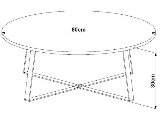 Mesa De Centro Lilo Negra Premium - Image 3