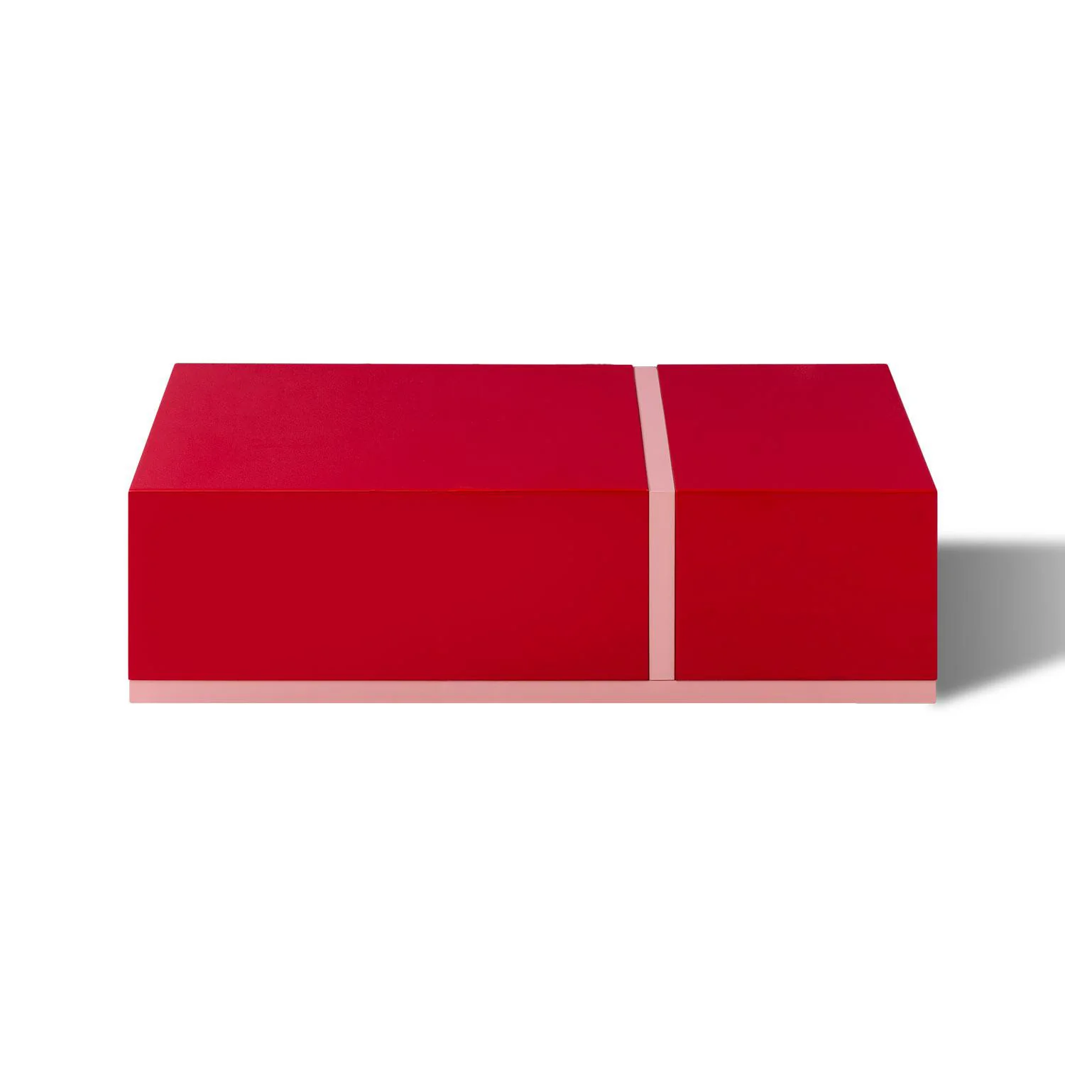 Mesa De Centro Lizzi Roja,Rosa. - Image 2